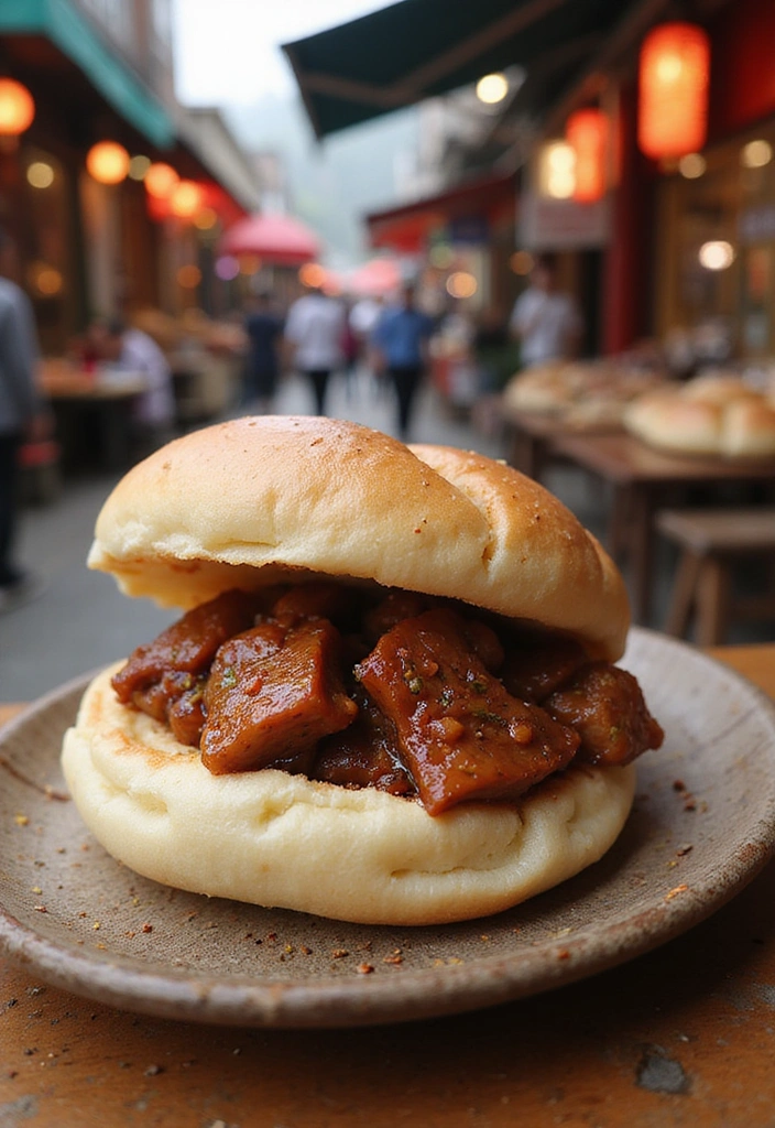 20 Mouth-Watering Street Foods from Around the World You Need to Try Right Now! - 20. Xian Rou Jia Mo - China