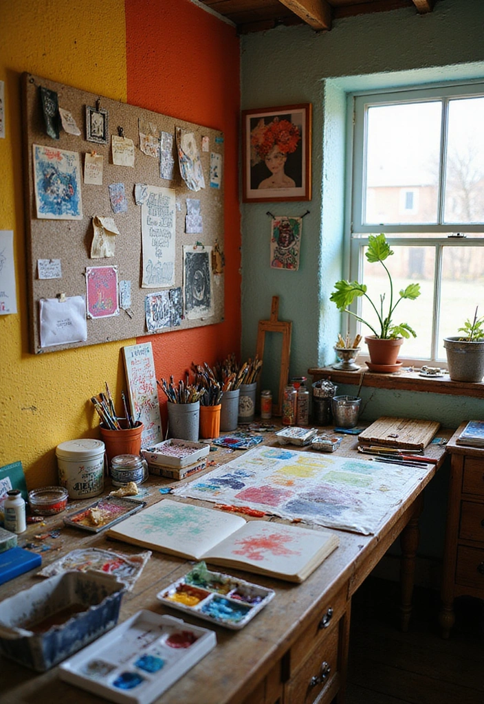 10 Hidden Room Ideas That Will Transform Your Home Into a Secret Wonderland! - 8. The Artistic Studio Hideaway