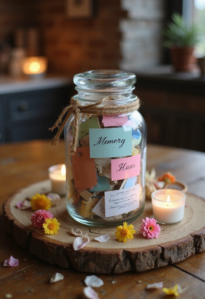 10 Anniversary Gifts That’ll Make This Year Unforgettable (Especially #5!) - 7. A Memory Jar