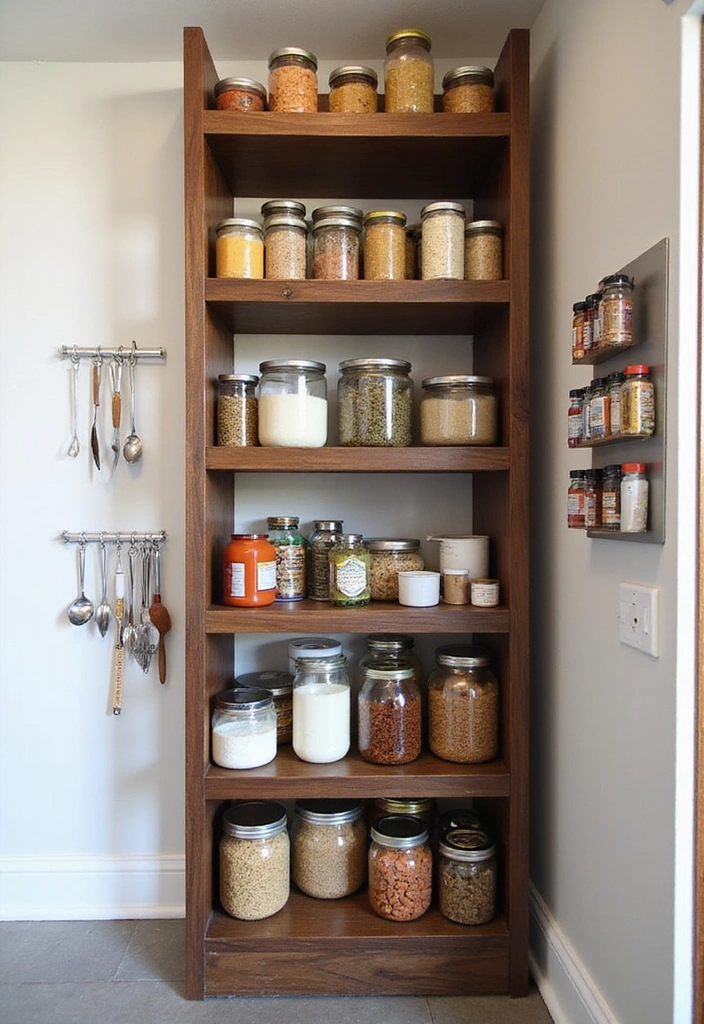 12 Pantry Organization Ideas That Will Make You Want to Cook More (You’ll Be Inspired by #7!) - 4. Vertical Storage Solutions