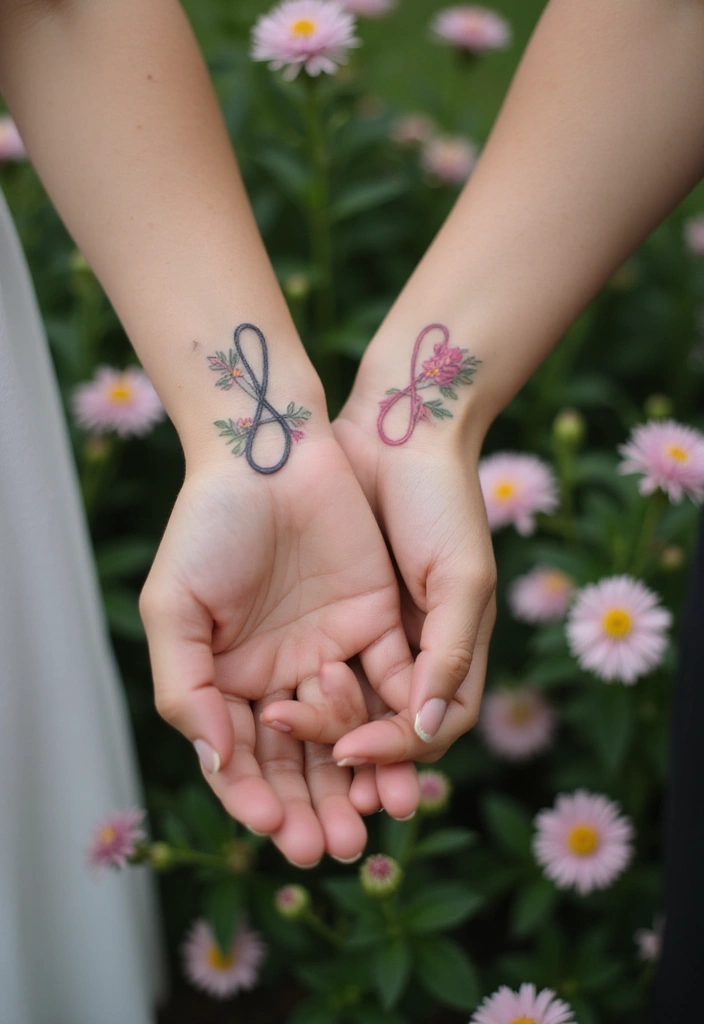 15 Adorable Wrist Couple Tattoos That'll Make You Swoon (You Won't Believe #7!) - 4. Infinity Symbols