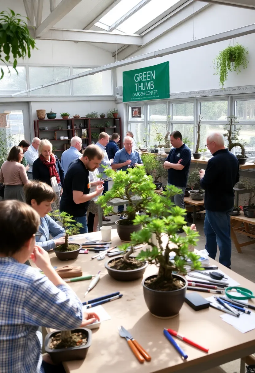 8 Bonsai Workshops That Will Change Your Gardening Game Forever (You Won't Want to Miss #2!) - 1. The Art of Bonsai at Green Thumb Garden Center