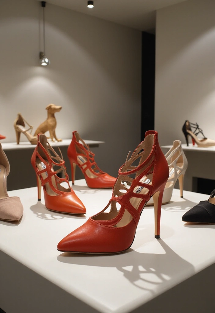 25 Stylish High Heels for Women That Will Make You the Star of Any Event (Don’t Miss #17!) - 19. Unique Cut-Out Heels