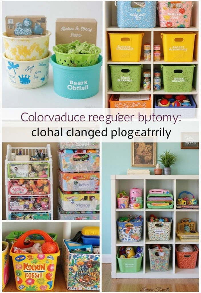 18 Stylish Playroom Storage Ideas That Will Keep Toys Organized and Kids Happy! - 10. Creative Playroom Labels