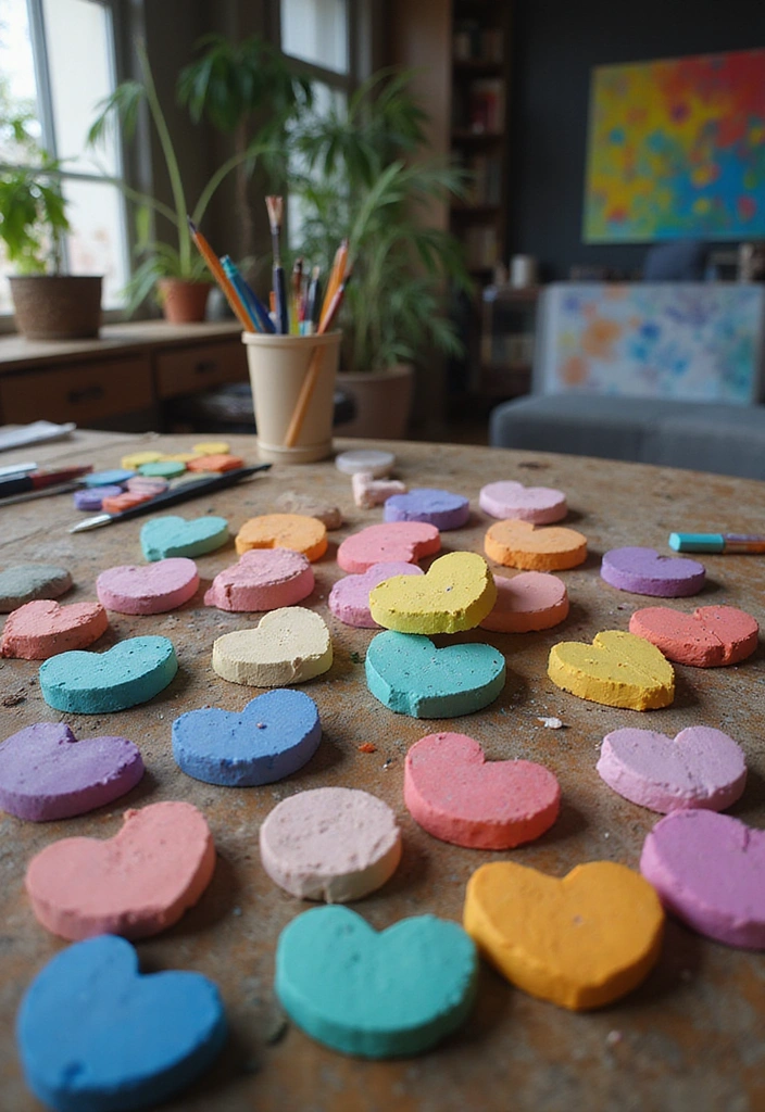 15 Fun DIY Kid Room Activities That'll Spark Their Creativity (You Won't Believe #9!) - 13. DIY Colorful Chalking