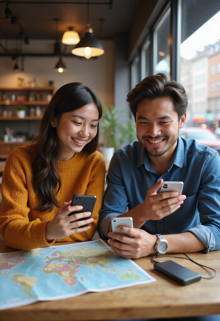 14 Couples Packing Secrets for a Romantic Getaway (You'll Love #8!) - 8. Utilize Tech for Convenience