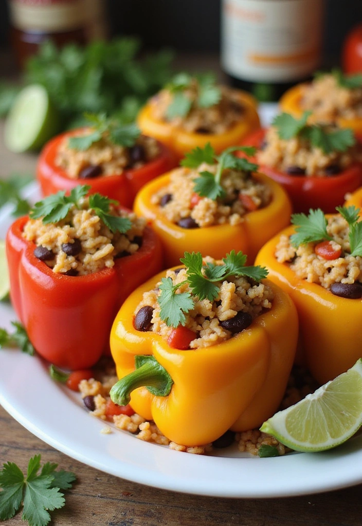 21 Savory Snacks Pregnant Women Can't Get Enough Of (You Won't Believe #10!) - 8. Stuffed Peppers