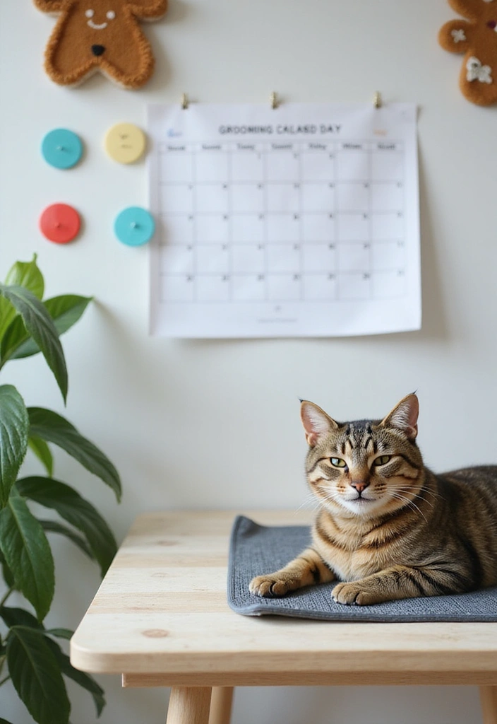 12 Cat Grooming Hacks That'll Keep Your Feline Friend Purring with Joy! - 11. Stay Consistent with Grooming
