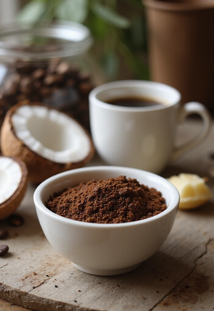 14 Korean Beauty Hacks for Instant Skin Glow (Trust Us, #10 Is Genius!) - 12. Exfoliating Coffee Scrub