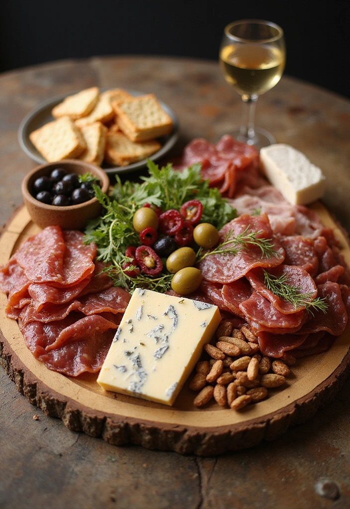 21 Savory Snacks Pregnant Women Can't Get Enough Of (You Won't Believe #10!) - 19. Meat and Cheese Platter