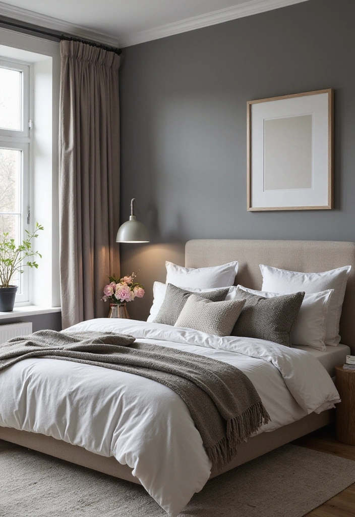 25 Trendy Teen Bedroom Ideas That'll Make You Want to Redecorate ASAP! - 17. Monochrome Magic