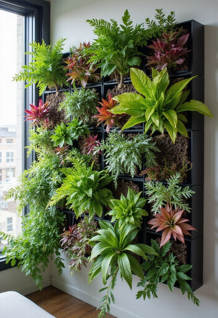 12 Easy DIY Vertical Garden Ideas That Will Make Your Small Space Blossom! - 9. Modular Vertical Garden