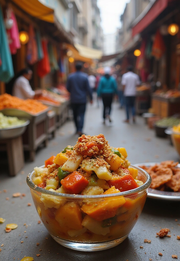 20 Mouth-Watering Street Foods from Around the World You Need to Try Right Now! - 14. Chaat - India