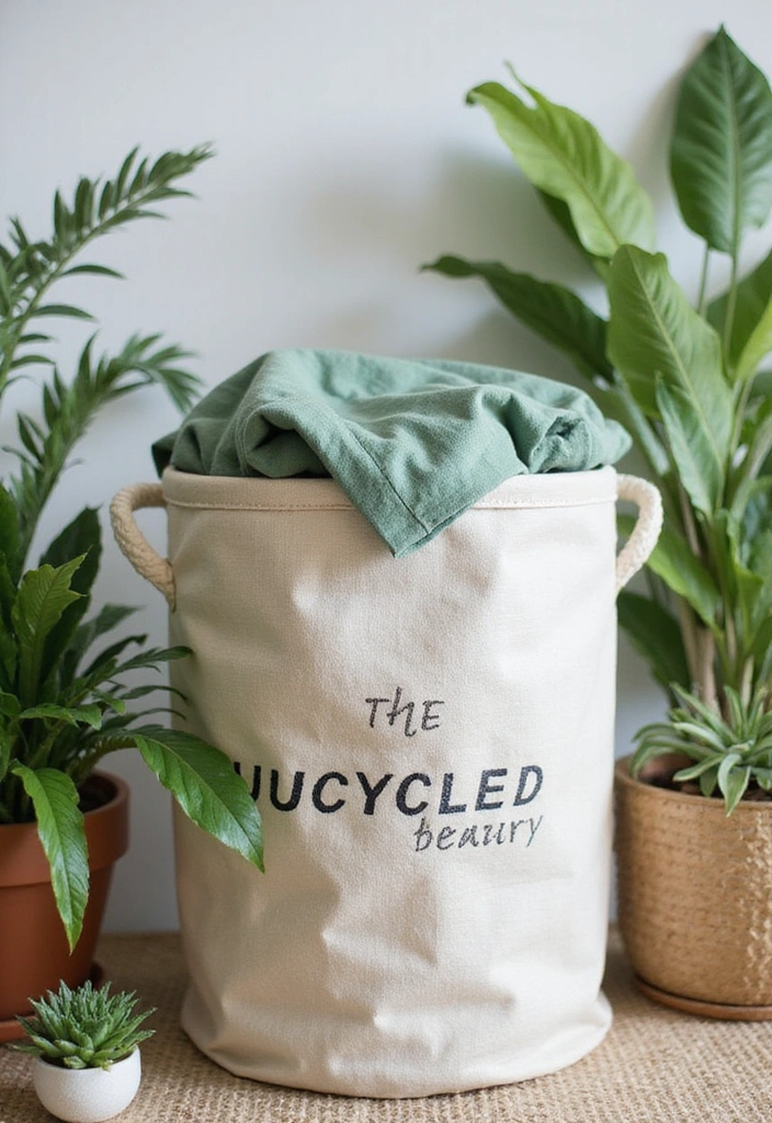 12 Funky Laundry Baskets That Will Transform Your Space (You Won't Believe #5!) - 8. The Upcycled Beauty