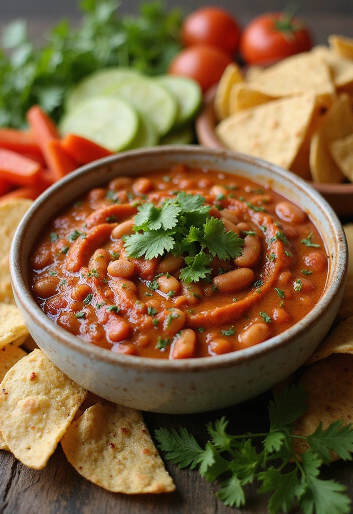 21 Savory Snacks Pregnant Women Can't Get Enough Of (You Won't Believe #10!) - 14. Spicy Bean Dip