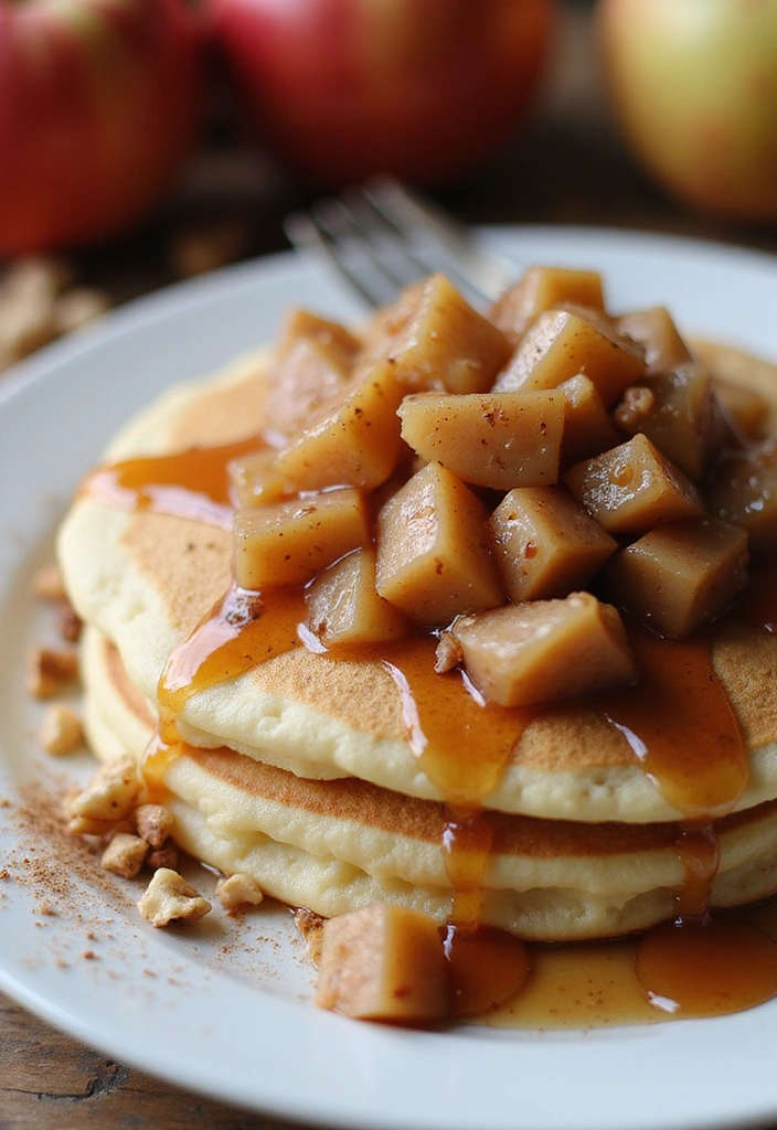 8 Seasonal Pancake Toppings You Need to Try This Fall (Don't Miss #3!) - 1. Cinnamon Apple Compote