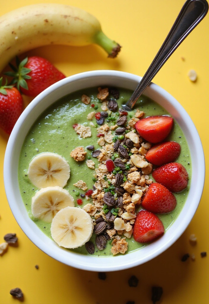 12 Weight Loss Snacks You Can Make in 5 Minutes (Healthy and Delicious!) - 10. Smoothie Bowl