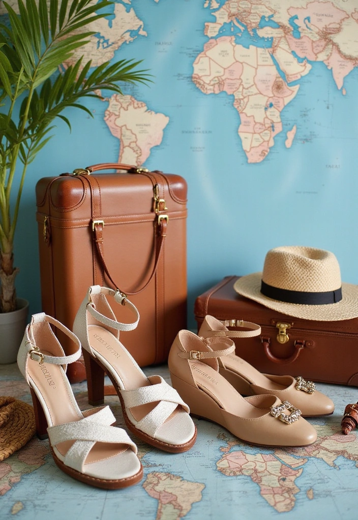 25 Stylish High Heels for Women That Will Make You the Star of Any Event (Don’t Miss #17!) - 25. Comfortable Travel Heels