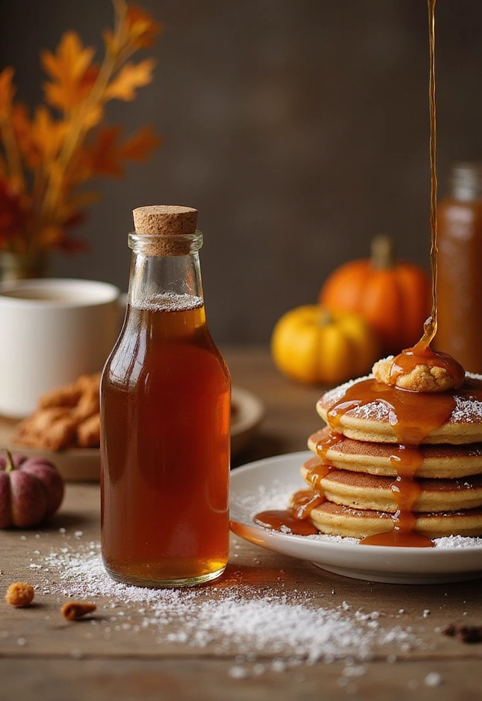 8 Seasonal Pancake Toppings You Need to Try This Fall (Don't Miss #3!) - 7. Spiced Chai Syrup
