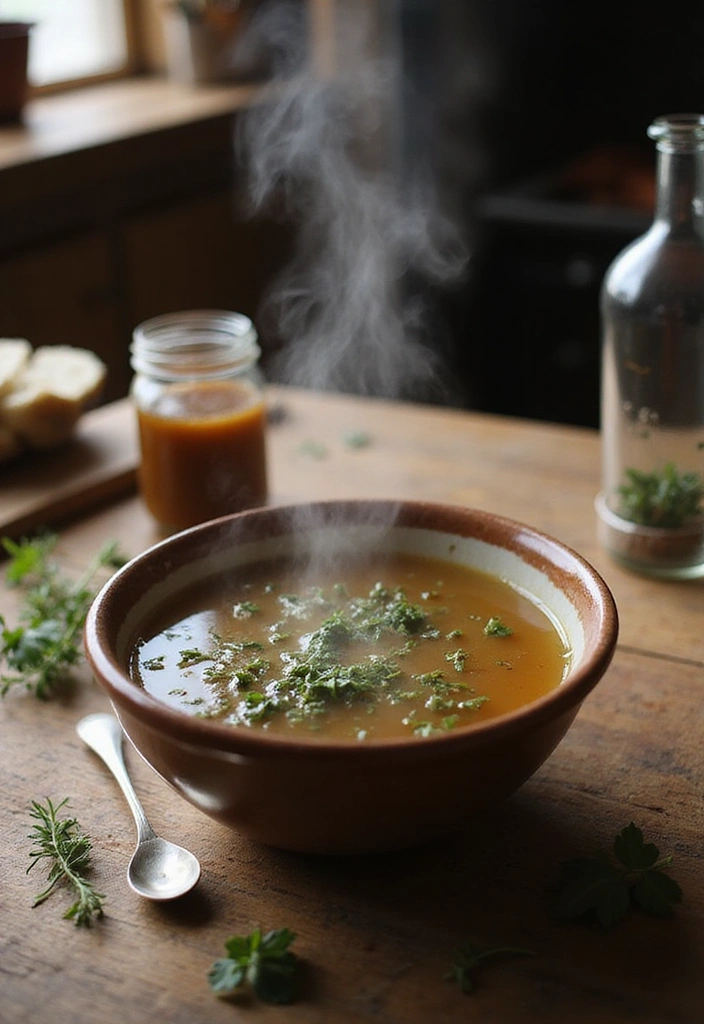 The Ultimate Pregnancy Grocery List: 25 Healthy Foods You Can't Live Without! - 11. Bone Broth: Nutrient-Dense Elixir