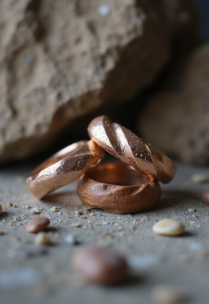 14 His and Hers Rings That Will Make You Both Say 'I Do' Again! - 2. Modern Twist Rings