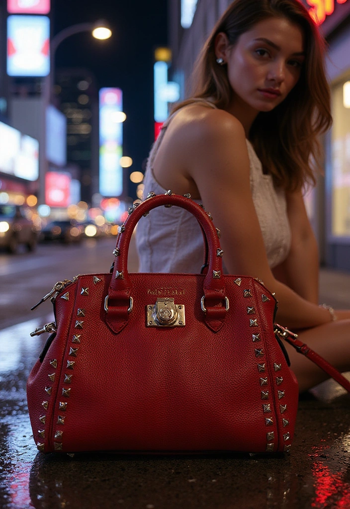 15 Luxury Branded Bags That Will Elevate Your Style Game (You Won't Believe #8!) - 11. The Striking Valentino Rockstud