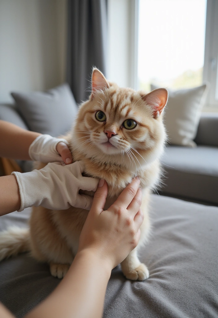 12 Cat Grooming Hacks That'll Keep Your Feline Friend Purring with Joy! - 1. Use a Cat Grooming Glove for Bonding